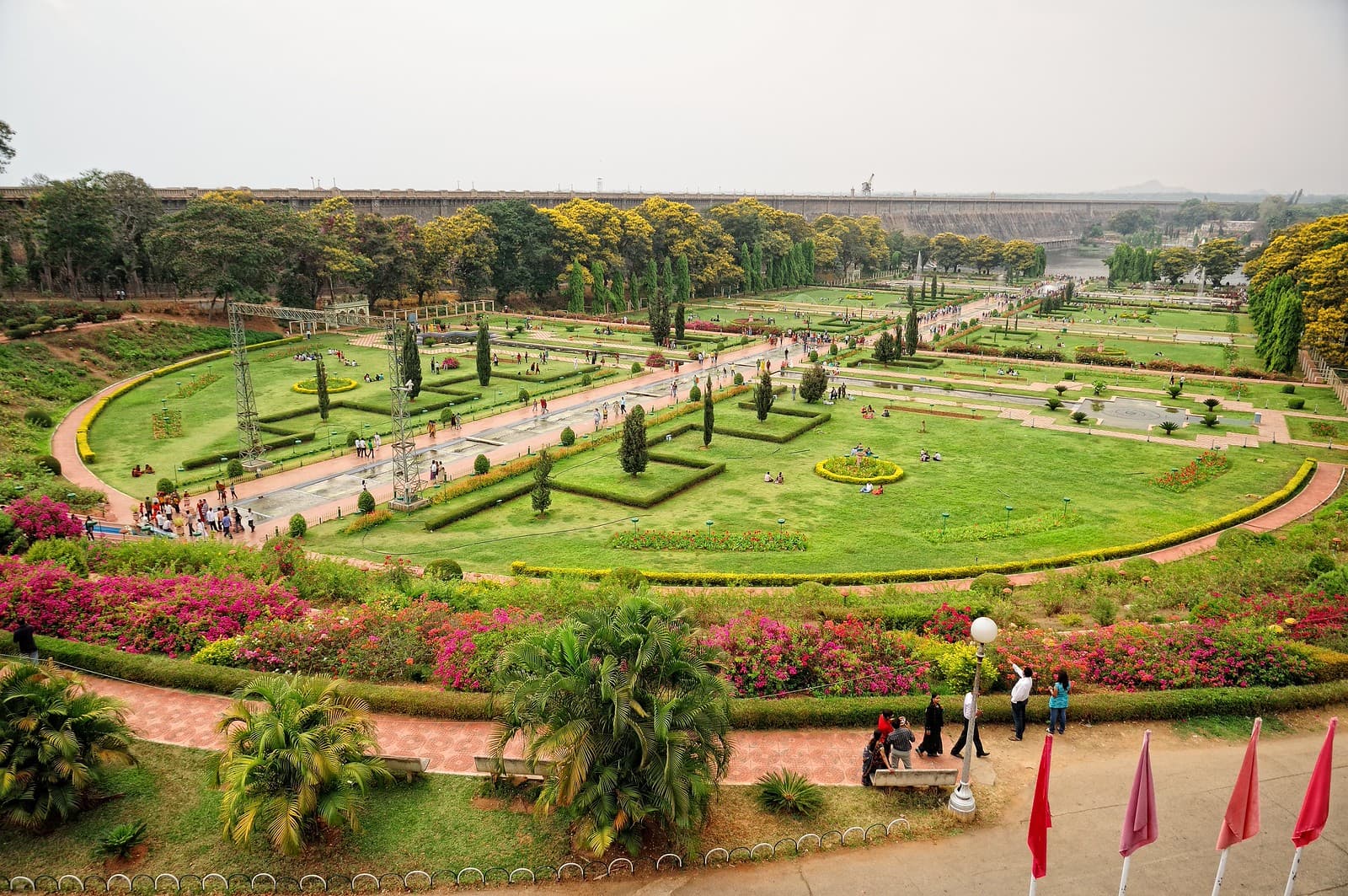 Brindavan Gardens Background